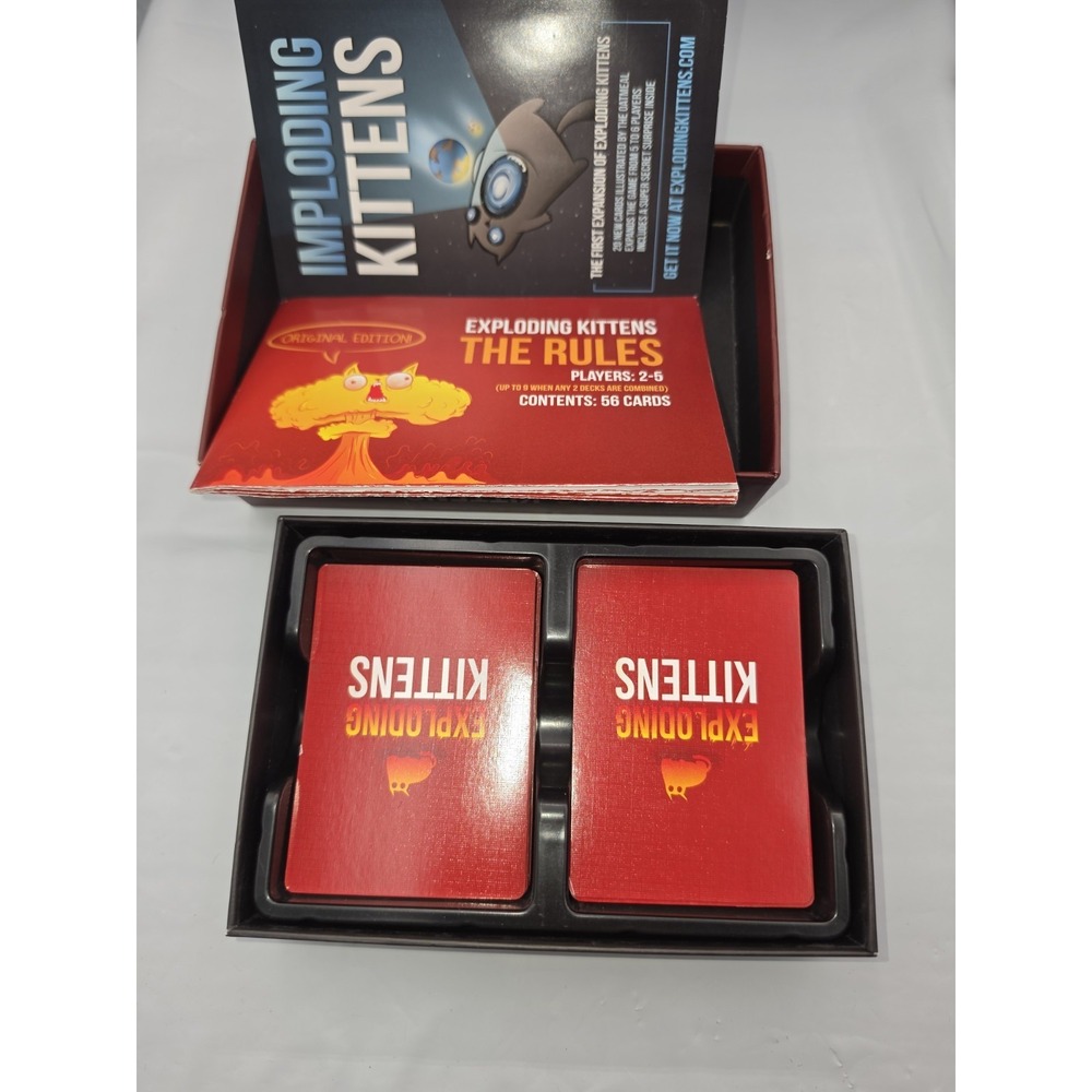 Exploding Kittens Original Edition Card Game COMPLETE! - Picture 6 of 6